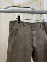 Load image into Gallery viewer, 2000s Ron Orb Futuristic Darted Workpants - Size L