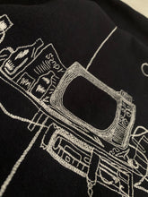 Load image into Gallery viewer, aw2002 Bernhard Willhelm Embroidered Graphic Crewneck - Size M