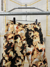 Load image into Gallery viewer, aw2010 Issey Miyake Articulated Nylon Lava Graphic Pant - Size L