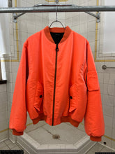 Load image into Gallery viewer, 1990s Armani Oversized Metallic Orange Bomber - Size XL
