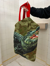 Load image into Gallery viewer, ss2019 Bernhard Willhelm Oversized Tote with Alligator Print - Size OS