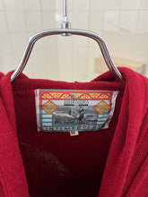 Load image into Gallery viewer, 1980s Marithe Francois Girbaud x Maillaparty Extended Red Hooded Zip-up Sweater - Size M