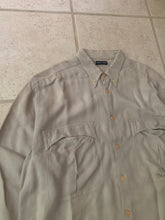 Load image into Gallery viewer, 1990s Armani Pleated Cargo Pocket Shirt - Size M