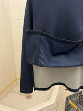 Load image into Gallery viewer, 2000s Mandarina Duck Navy Crewneck with Hidden Mesh Kangaroo Pocket - Size S