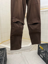 Load image into Gallery viewer, 2000s Katharine Hamnett Mud Brown Military Trousers with Shin Cargo Pockets - Size L