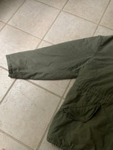 Load image into Gallery viewer, 1990s Armani Faded Seafoam Green Military Parka with Removeable Quilted Lining - Size XL
