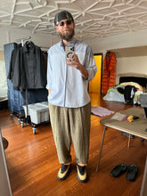 Load image into Gallery viewer, aw1993 Comme des Garcons Homme Plus Loose Pajama Trousers with Bleach Dipped Hems - Size L