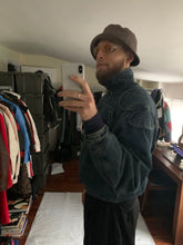 Load image into Gallery viewer, aw1986 Katharine Hamnett Denim Cargo Bomber Jacket - Size L