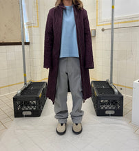 Load image into Gallery viewer, 2000s Mandarina Duck Wrinkled Contemporary Long Coat - Size S