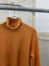 Load image into Gallery viewer, 1980s Marithe Francois Girbaud x Les Millesimes Orange Turtleneck - Size S