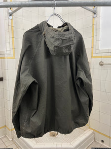 1980s Armani Coated Hooded Light Jacket - Size L