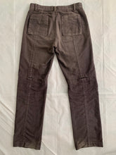 Load image into Gallery viewer, 2000s Mandarina Duck Moleskin Articulated Knee Dart and Slit Pants - Size L