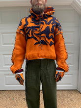 Load image into Gallery viewer, 2021 Seeing Red Tiger Camo Applique Hoodie with Elephant Trunk Sleeves – Size L