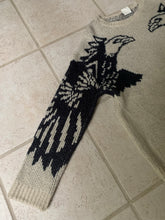 Load image into Gallery viewer, aw1996 Yohji Yamamoto Eagle Sleeve Intarsia Knit - Size M