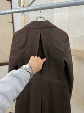 Load image into Gallery viewer, 2000s Mandarina Duck Double Breasted Trench Coat with Back Pleat Detailing - Size XS