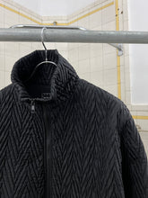 Load image into Gallery viewer, 1990s Dexter Wong Quilted Chevron Cropped Jacket - Size L