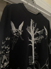 Load image into Gallery viewer, aw2002 Bernhard Willhelm Embroidered Graphic Crewneck - Size M