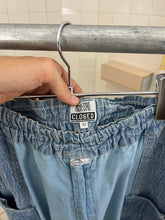 Load image into Gallery viewer, 1980s Marithe Francois Girbaud Adjustable Blue Cargo Pants - Size OS