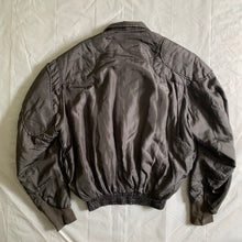 Load image into Gallery viewer, 1983 Katharine Hamnett Padded Silk Cargo Bomber - Size L