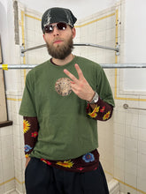 Load image into Gallery viewer, ss2002 Yohji Yamamoto Brown Sheer Floral Shirt - Size L