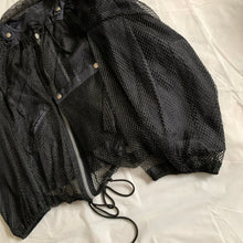 Load image into Gallery viewer, ss1992 Issey Miyake Double Layered Mesh Nylon Bomber Jacket - Size S