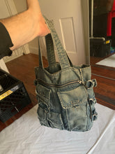 Load image into Gallery viewer, ss2005 Junya Watanabe Denim Cargo Tote Bag -  Size OS