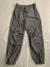 Load image into Gallery viewer, 1990s Lad Musician Gunmetal Full Side Zip Nylon Pants - Size OS