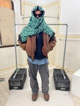 Load image into Gallery viewer, 1980s Yohji Yamamoto Green Amoeba Woven Scarf - Size OS