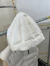 Load image into Gallery viewer, aw1999 Issey Miyake Translucent White Down Hooded Vest - Size L