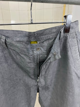Load image into Gallery viewer, 2000s Mandarina Duck Overdyed Trousers with Back Pocket Zipper Detail - Size L