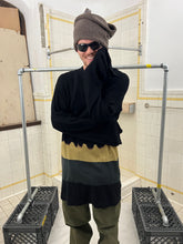 Load image into Gallery viewer, aw1993 Comme des Garcons Homme Plus Oversized Mockneck Bleached Knit Sweater - Size XL