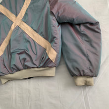 Load image into Gallery viewer, 1990s Armani Iridescent Oversized Bomber Jacket - Size OS