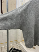 Load image into Gallery viewer, 1980s Marithe Francois Girbaud x Les Millesimes Ribbed Boat Neck Knit Hoodie - Size M