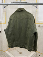 Load image into Gallery viewer, 1990s Armani Jeans Faded Green Trucker Jacket - Size L