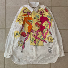 Load image into Gallery viewer, 1989 Katharine Hamnett Oversized Graphic Dice Shirt - Size XL