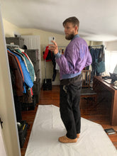 Load image into Gallery viewer, ss1993 Yohji Yamamoto Sample Purple Silk Dragon Embroidered Bomber - Size M
