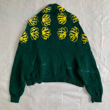 Load image into Gallery viewer, aw1996 CDG Floral Print Knitted Sweater - Size M