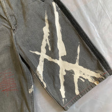 Load image into Gallery viewer, 1980s CDGH Bleach Stained Denim Shorts - Size M