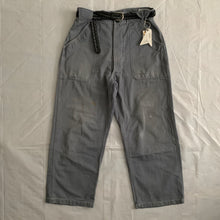 Load image into Gallery viewer, 1950s Vintage "Air France" Faded Mechanic Pants - Size M