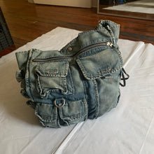 Load image into Gallery viewer, ss2005 Junya Watanabe Denim Cargo Tote Bag -  Size OS