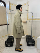 Load image into Gallery viewer, Late 1990s Mandarina Duck Egg Cell Padded High Neck Trench - Size L
