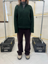 Load image into Gallery viewer, Late 1990s Mandarina Duck Reversible Green Knitted Pullover with Kangaroo Pocket - Size S