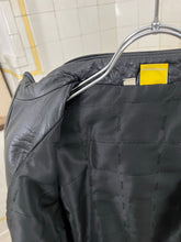 Load image into Gallery viewer, 2000s Mandarina Duck Contemporary Padded Leather Jacket - Size XS