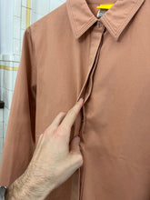Load image into Gallery viewer, 2000s Mandarina Duck Cropped Dress Shirt with Back and Elbow Detailing - Size S