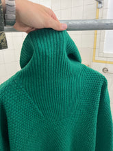 Load image into Gallery viewer, 1980s Marithe Francois Girbaud x Maillaparty Green Turtleneck Sweater - Size M