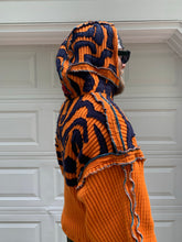 Load image into Gallery viewer, 2021 Seeing Red Tiger Camo Applique Hoodie with Elephant Trunk Sleeves – Size L