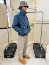 Load image into Gallery viewer, 1980s Marithe Francois Girbaud x Complemets Denim Cargo Jacket with Front Buckle Closures - Size M