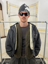 Load image into Gallery viewer, 1990s Armani Military Olive Quilted Vest - Size M