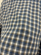 Load image into Gallery viewer, 1980s Armani Plaid Shirt with Partially Hidden Button Placket - Size M