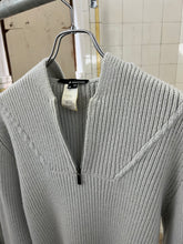 Load image into Gallery viewer, 2000s Samsonite 'Travel Wear' Glacier White Knitted Pullover Hoodie - Size M